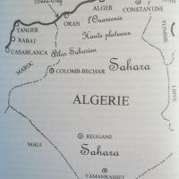 Carte de l'Algérie extraite de l'ouvrage