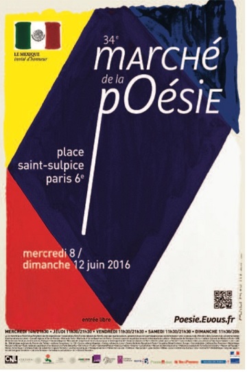 marché de la  poésie à PARIS