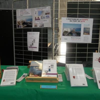 Mon stand et mes ouvrages