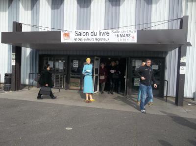 Entrée du salon des livres de Frontignan du 18/03/2017
