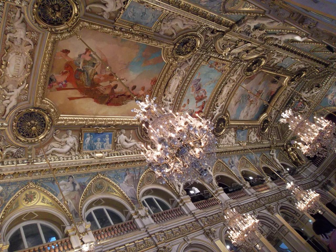 Hôtel de ville de Paris. Plafond salle des dédicaces.