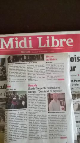 article du Midi libre du 20 février 2015